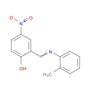 Phenol, 2-[[(2-methylphenyl)imino]methyl]-4-nitro-