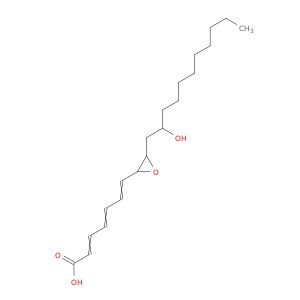 5-Heptenoic acid,7-[3-(2-hydroxy-3,5-undecadienyl)oxiranyl]-, [2R-[2a(Z),3a(2R*,3E,5Z)]]- (9CI)