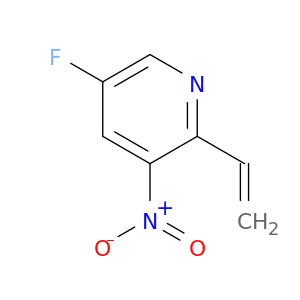 5-Fluoro-3-nitro-2-vinylpyridine