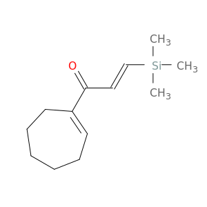 2-Propen-1-one, 1-(1-cyclohepten-1-yl)-3-(trimethylsilyl)-, (E)-