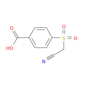 4-(cyanomethanesulfonyl)benzoic Acid