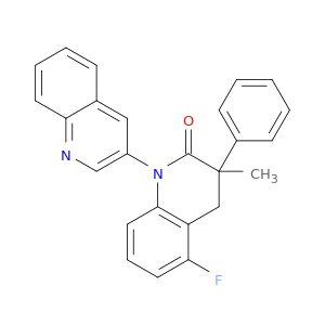 [1(2H),3'-Biquinolin]-2-one, 5-fluoro-3,4-dihydro-3-methyl-3-phenyl-