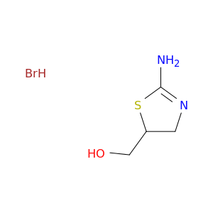 5-噻唑甲醇,2-氨基-4,5-二氢-,氢溴酸盐(1：1)
