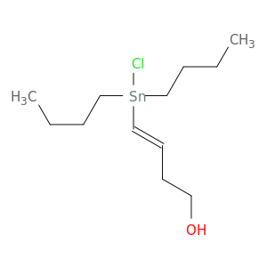 3-Buten-1-ol, 4-(dibutylchlorostannyl)-, (3E)-