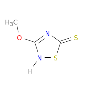 1,2,4-Thiadiazole-5(2H)-thione, 3-methoxy-