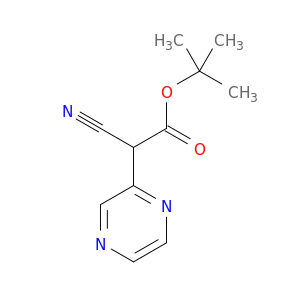 叔丁基2-氰基-2-（吡嗪-2-基）乙酸盐