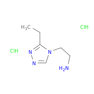 2-(3-ethyl-4H-1,2,4-triazol-4-yl)ethan-1-amine dihydrochloride