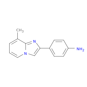 4-(8-Methylimidazo[1,2-a]pyridin-2-yl)aniline