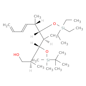 7,9-Decadien-1-ol,3-[[(1,1-dimethylethyl)dimethylsilyl]oxy]-2,4,6-trimethyl-5-[(triethylsilyl)oxy]-, (2S,3R,4R,5S,6S,7Z)-