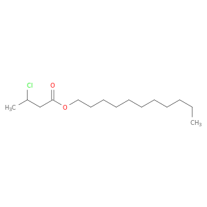 Butanoic acid, 3-chloro-, undecyl ester