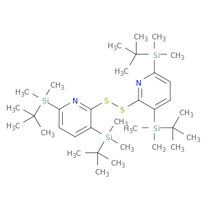 Pyridine, 2,2'-dithiobis[3,6-bis[(1,1-dimethylethyl)dimethylsilyl]-