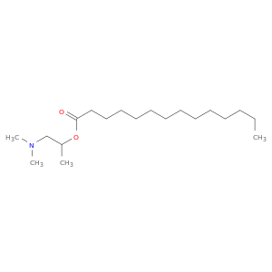 Tetradecanoic acid, 2-(dimethylamino)-1-methylethyl ester