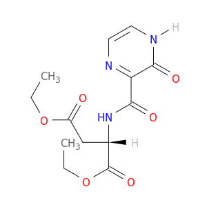 L-Aspartic acid, N-[(3,4-dihydro-3-oxopyrazinyl)carbonyl]-, diethyl ester