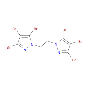 1H-Pyrazole, 1,1'-(1,2-ethanediyl)bis[3,4,5-tribromo-