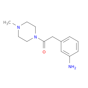2-(3-Aminophenyl)-1-(4-methylpiperazin-1-yl)ethan-1-one