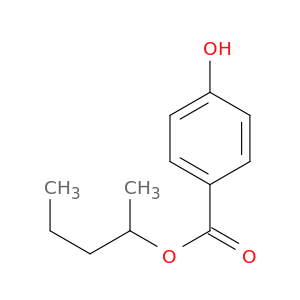 Benzoic acid, 4-hydroxy-, 1-methylbutyl ester