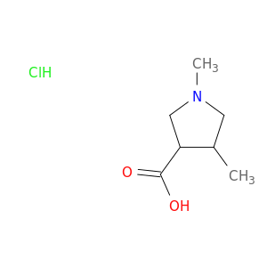 1,4-dimethylpyrrolidine-3-carboxylic acid hydrochloride