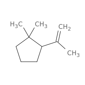 Cyclopentane, 1,1-dimethyl-2-(1-methylethenyl)-