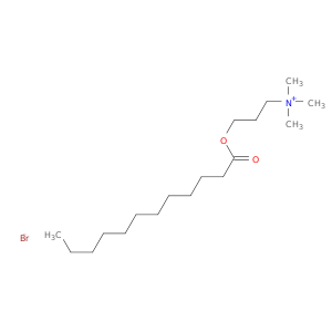 1-Propanaminium, N,N,N-trimethyl-3-[(1-oxododecyl)oxy]-, bromide