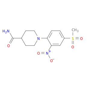 4-Piperidinecarboxamide,1-[4-(methylsulfonyl)-2-nitrophenyl]-