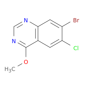 7-Bromo-6-chloro-4-methoxyquinazoline