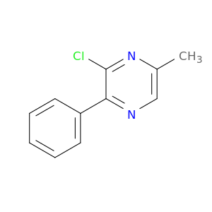 Pyrazine, 3-chloro-5-methyl-2-phenyl-