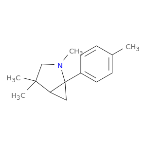 2-Azabicyclo[3.1.0]hexane, 2,4,4-trimethyl-1-(4-methylphenyl)-