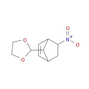 1,3-Dioxolane, 2-(5-nitrobicyclo[2.2.1]hept-2-en-7-yl)-