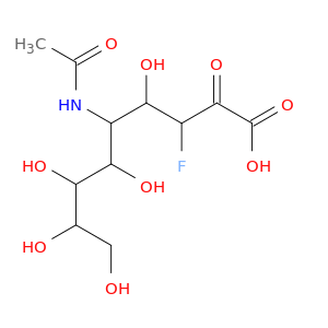 D-glycero-D-galacto-2-Nonulosonicacid, 5-(acetylamino)-3,5-dideoxy-3-(fluoro-18F)-, (3x)- (9CI)