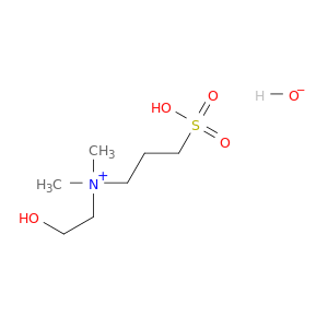 (2-羟乙基)二甲基(3-磺丙基)氢氧化铵内盐 [用于生化研究]