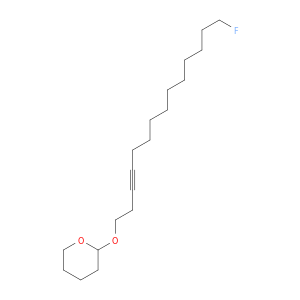 2H-Pyran, 2-[(14-fluoro-3-tetradecynyl)oxy]tetrahydro-