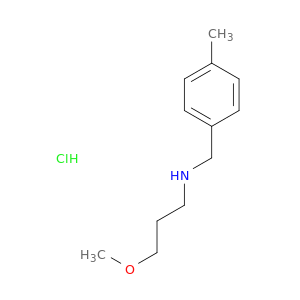 (3-Methoxypropyl)(4-methylbenzyl)amine hydrochloride