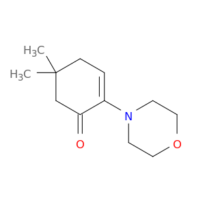 2-Cyclohexen-1-one, 5,5-dimethyl-2-(4-morpholinyl)-