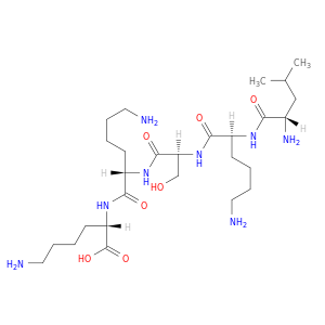 L-Lysine, L-leucyl-L-lysyl-L-seryl-L-lysyl-