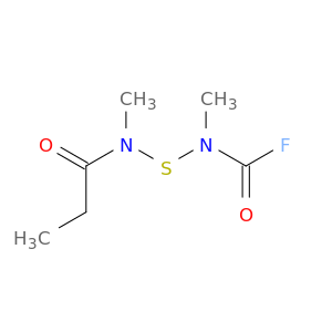 Carbamic fluoride, methyl[[methyl(1-oxopropyl)amino]thio]-