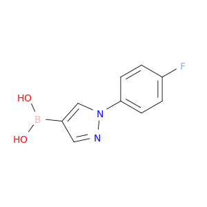 1-(4-氟苯基)吡唑-4-硼酸