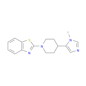 Benzothiazole, 2-[4-(1H-imidazol-4-yl)-1-piperidinyl]-