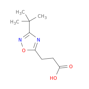3-(1,1-二甲基乙基)-1,2,4-恶二唑-5-丙酸