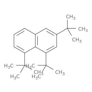Naphthalene, 1,3,8-tris(1,1-dimethylethyl)-