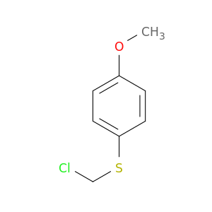 1-[(Chloromethyl)sulfanyl]-4-methoxybenzene