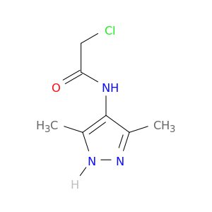 2-chloro-N-(3,5-dimethyl-1H-pyrazol-4-yl)acetamide