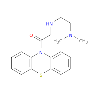 10-(N-(2-(DIMETHYLAMINO)ETHYL)GLYCYL)PHENOTHIAZINE