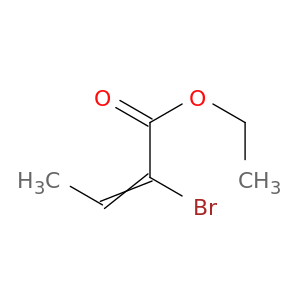 2-Butenoic acid, 2-bromo-, ethyl ester