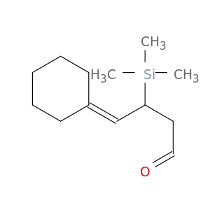 Butanal, 4-cyclohexylidene-3-(trimethylsilyl)-