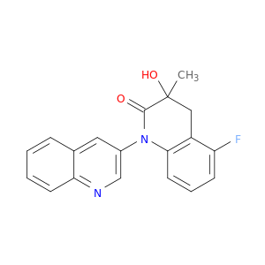 [1(2H),3'-Biquinolin]-2-one, 5-fluoro-3,4-dihydro-3-hydroxy-3-methyl-