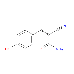 2-氰基-3-(4-羟基苯基)-2-丙烯酰胺