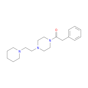 Piperazine, 1-(phenylacetyl)-4-[2-(1-piperidinyl)ethyl]-