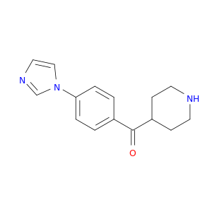 Methanone,[4-(1H-imidazol-1-yl)phenyl]-4-piperidinyl-