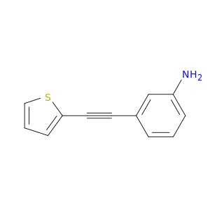 3-[2-(2-噻吩基)乙炔基]苯甲胺