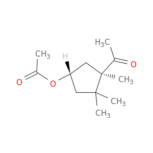 Ethanone, 1-[(1R,4S)-4-(acetyloxy)-1,2,2-trimethylcyclopentyl]-